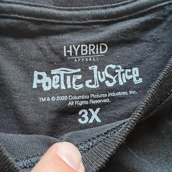 Poetic Justice Tee Graphic Print Men's 3XL Black Short Sleeves Crew Neck (F1) - Picture 4 of 4